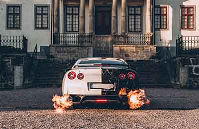 Kör Nissan GT-R - Superbilen