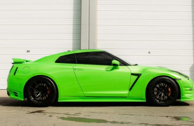 Airfield Speedtest med Nissan GT-R