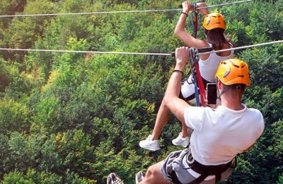 Zipline & Klättring (vuxen)