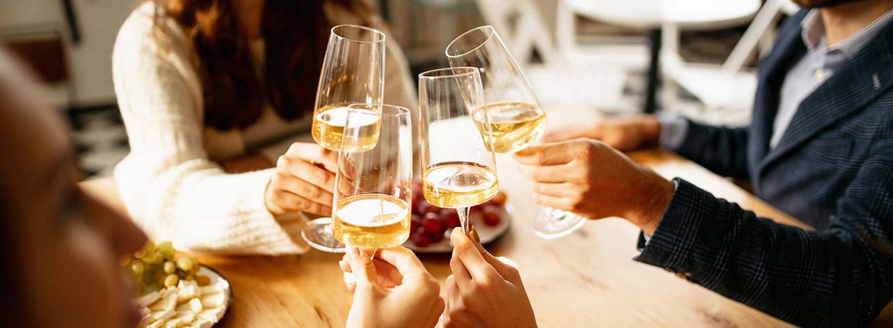 Produktbild för Champagneprovning med ost och choklad (1/1)