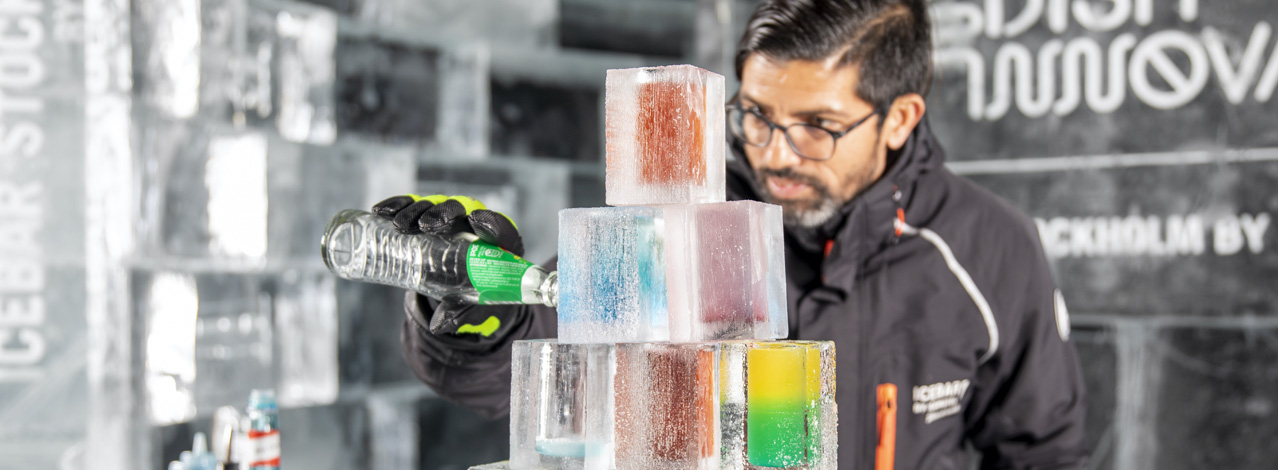 Produktbild för Icebar och middag för två (1/1)