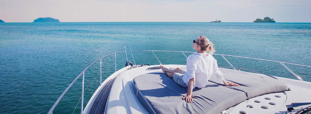 Produktbild för Provkör en yacht (1/1)