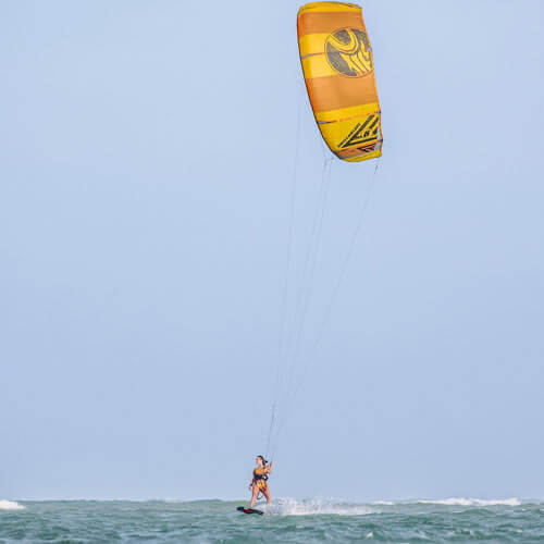 Prova på Kitesurfing