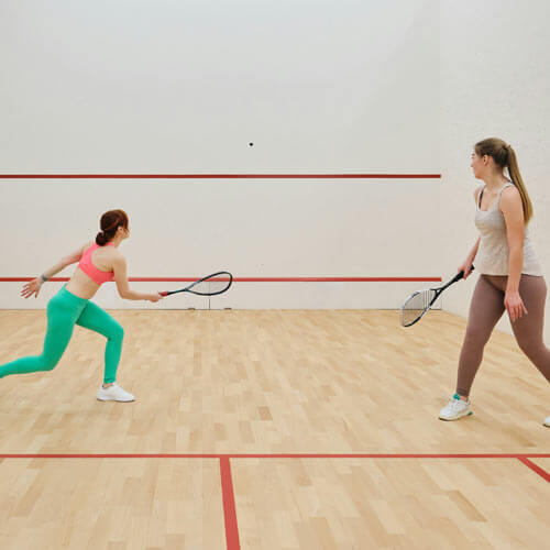 Prova på squash & padel