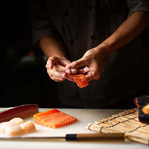 Lär dig laga sushi