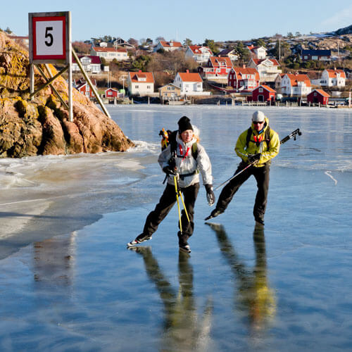 Tur på Skridskor